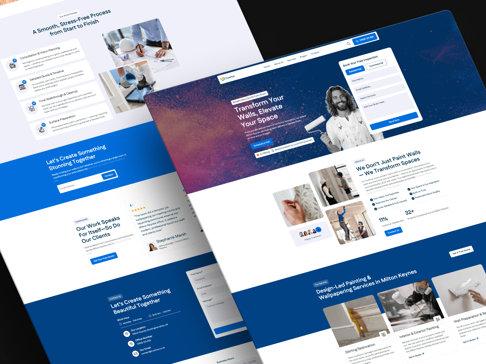 Painting Services company website
